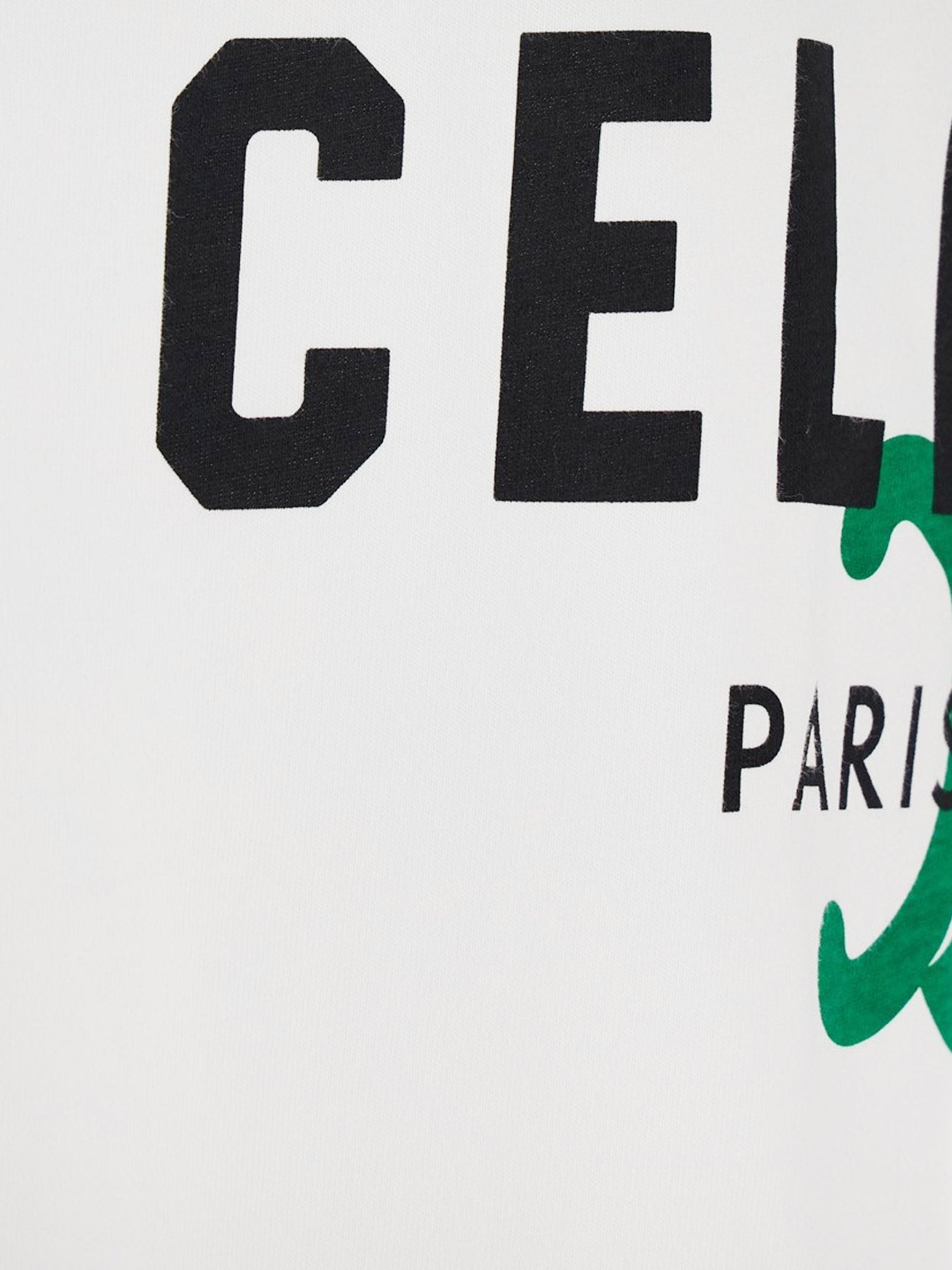 Celine - Man - Opticwhiteblackdarkgreen - T-shirt