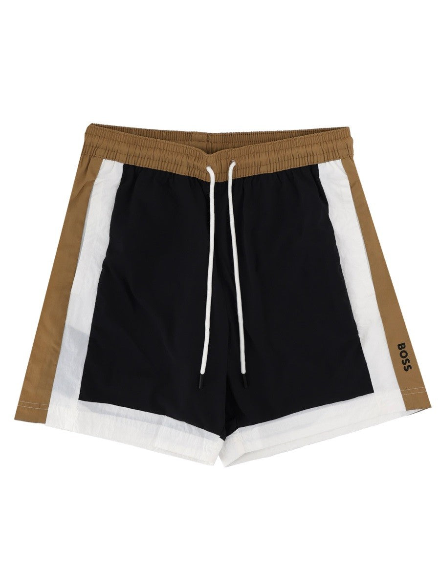 Boss - Man - Black - Swimwear