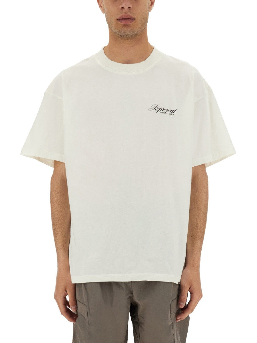 Represent - Man - White - T-shirt