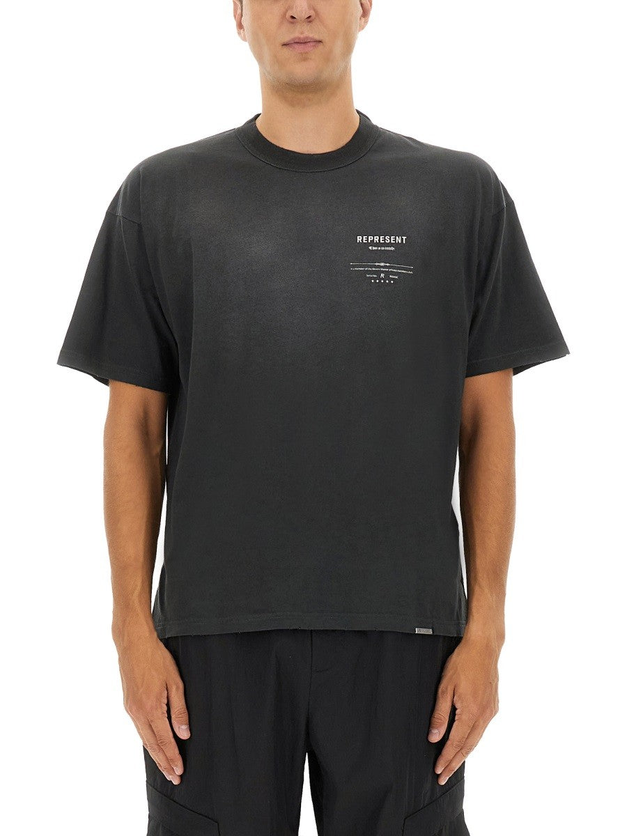 Represent - Man - Black - T-shirt