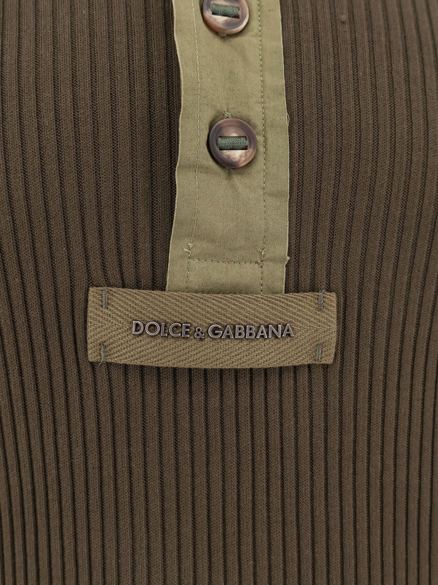Dolce & Gabbana - Man - Green - Knit Sweater
