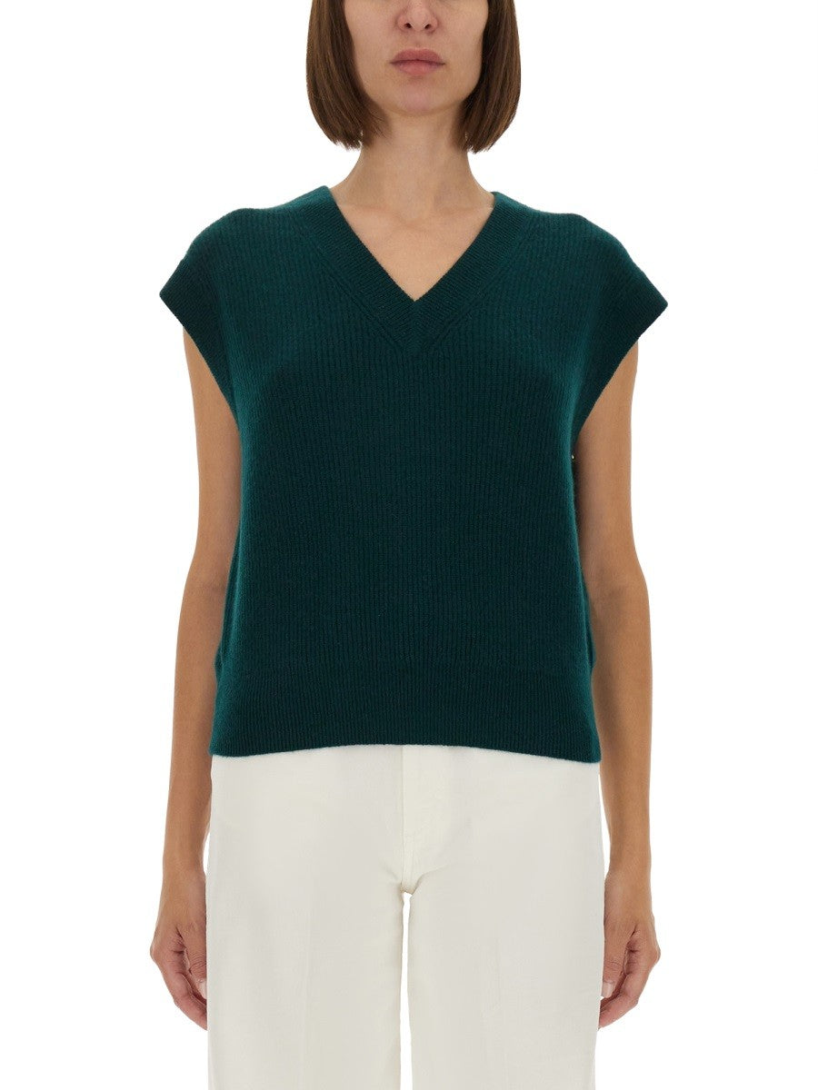 GUEST IN RESIDENCE - Woman - Green - Vest