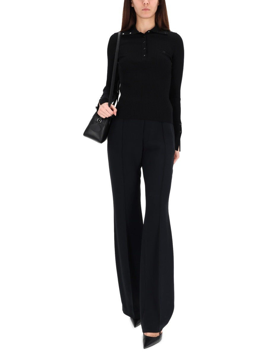 COURREGES - Woman - Black - POLO SHIRT