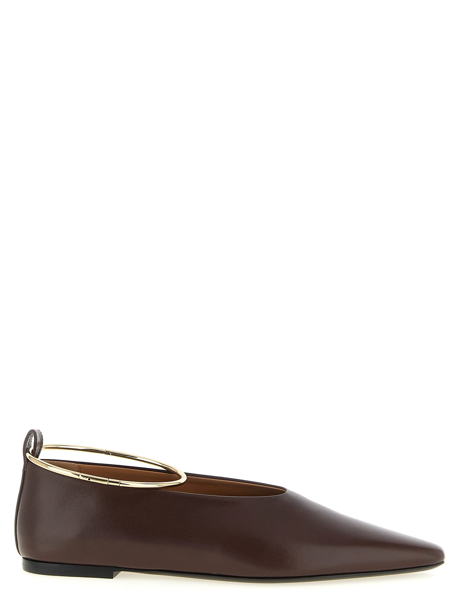 JIL SANDER - nan - Brown - Flat