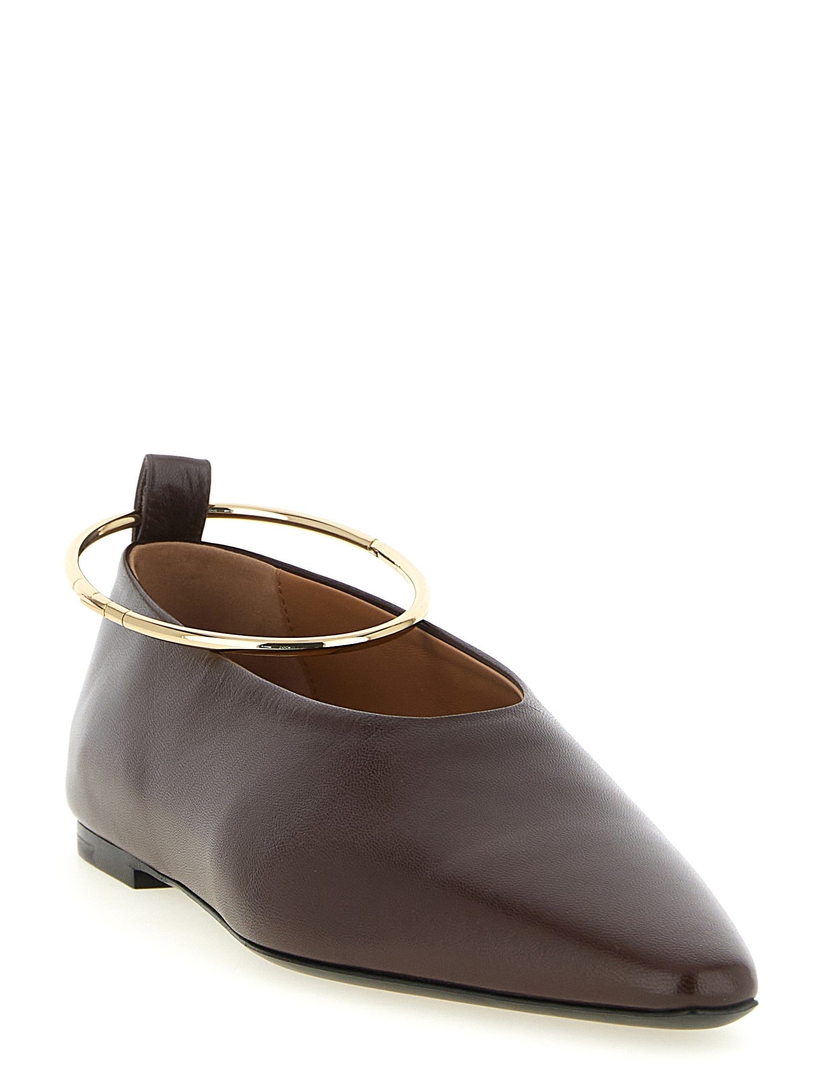 JIL SANDER - nan - Brown - Flat