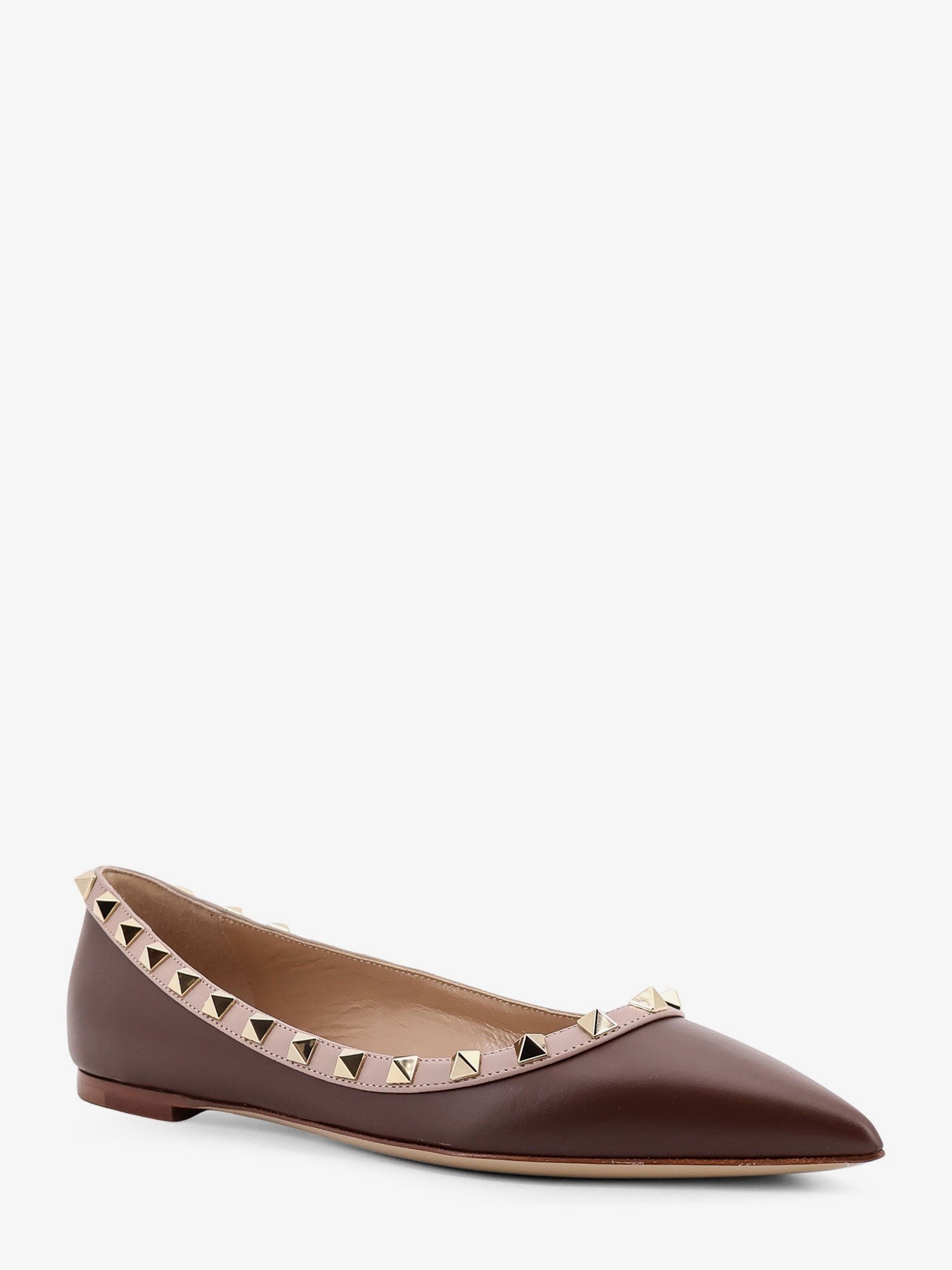 Valentino Garavani - Woman - Light Coffee/Poudre - Ballerina
