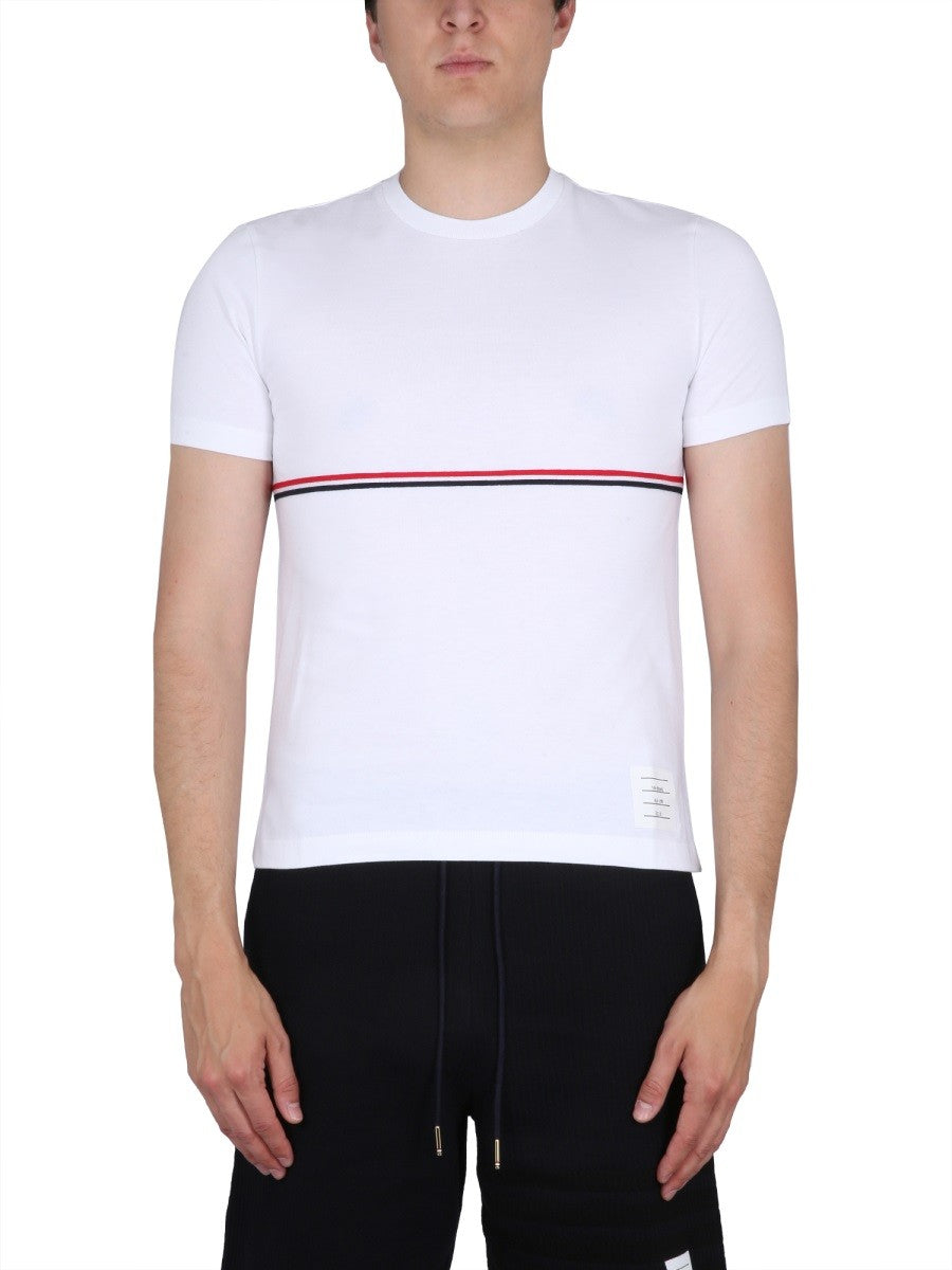 THOM BROWNE - Man - White - T-shirt