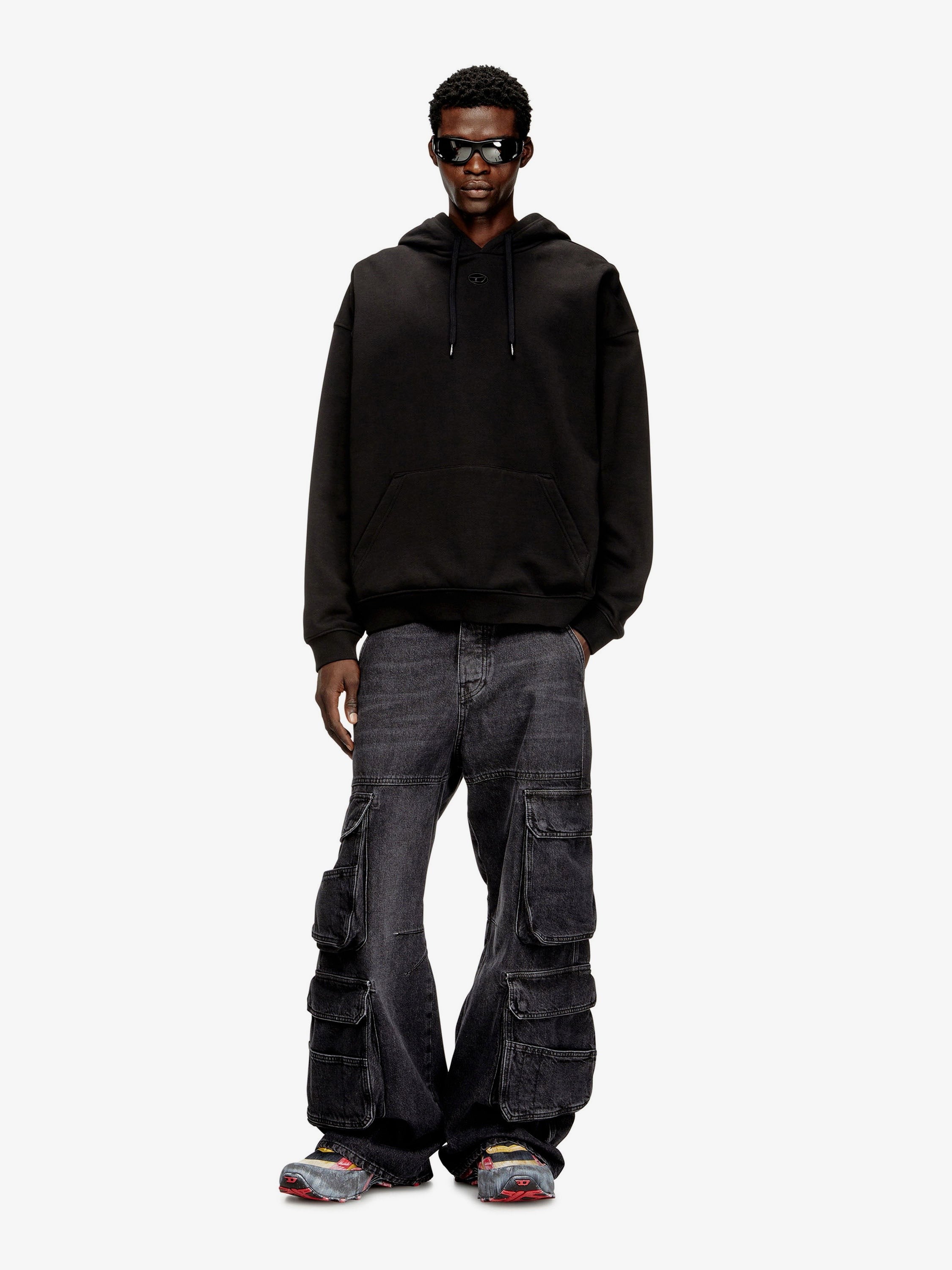 Diesel - Man - Black - Sweatshirt