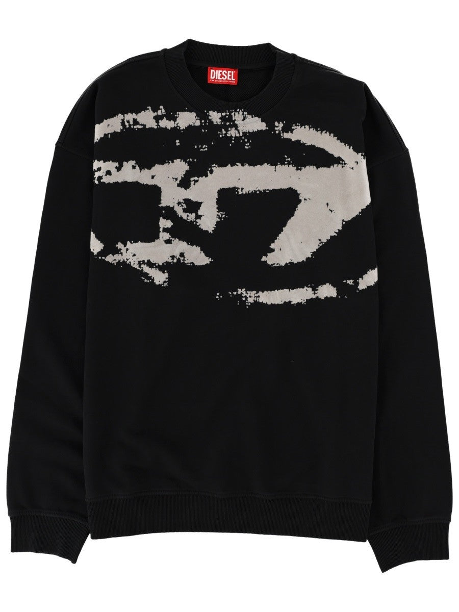 Diesel - Man - Black - Sweatshirt