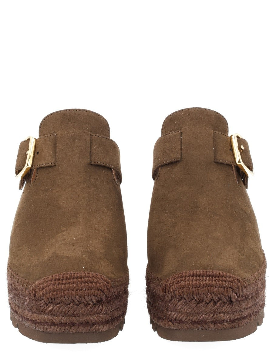 stella mccartney - Woman - Brown - Wedge