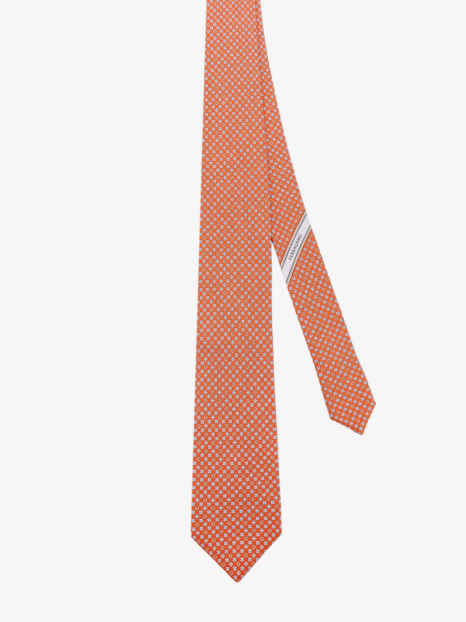 Ferragamo - Man - Orange - Tie