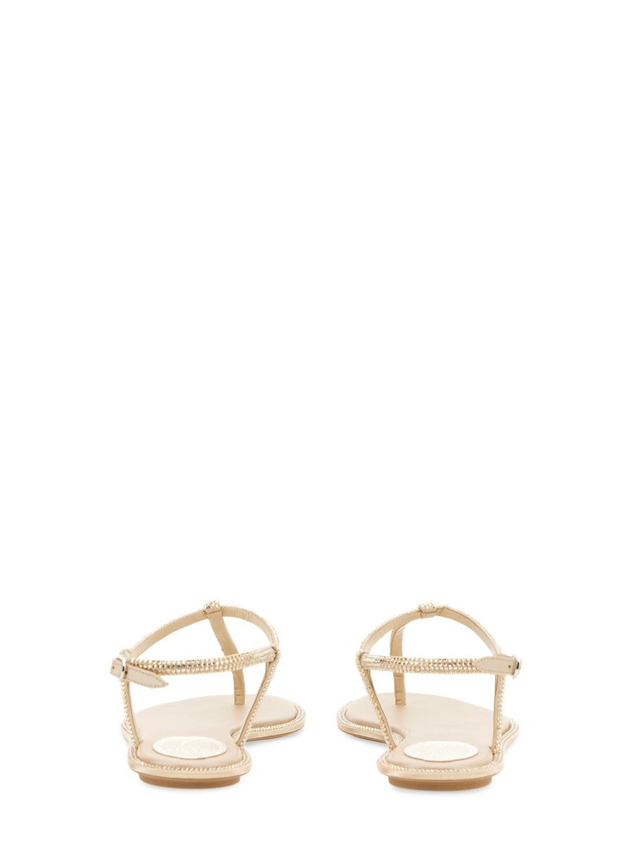 RENE CAOVILLA - Woman - Gold - Sandal