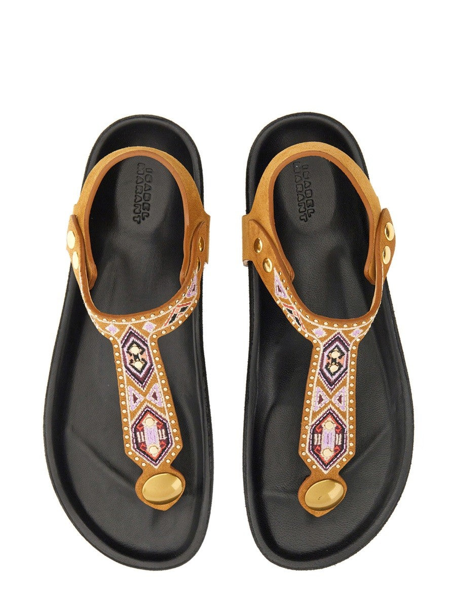 Isabel Marant - Woman - Brown - Sandal
