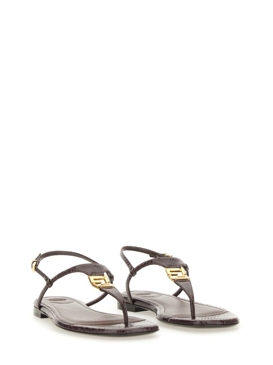 Fendi - Woman - Brown - Sandal