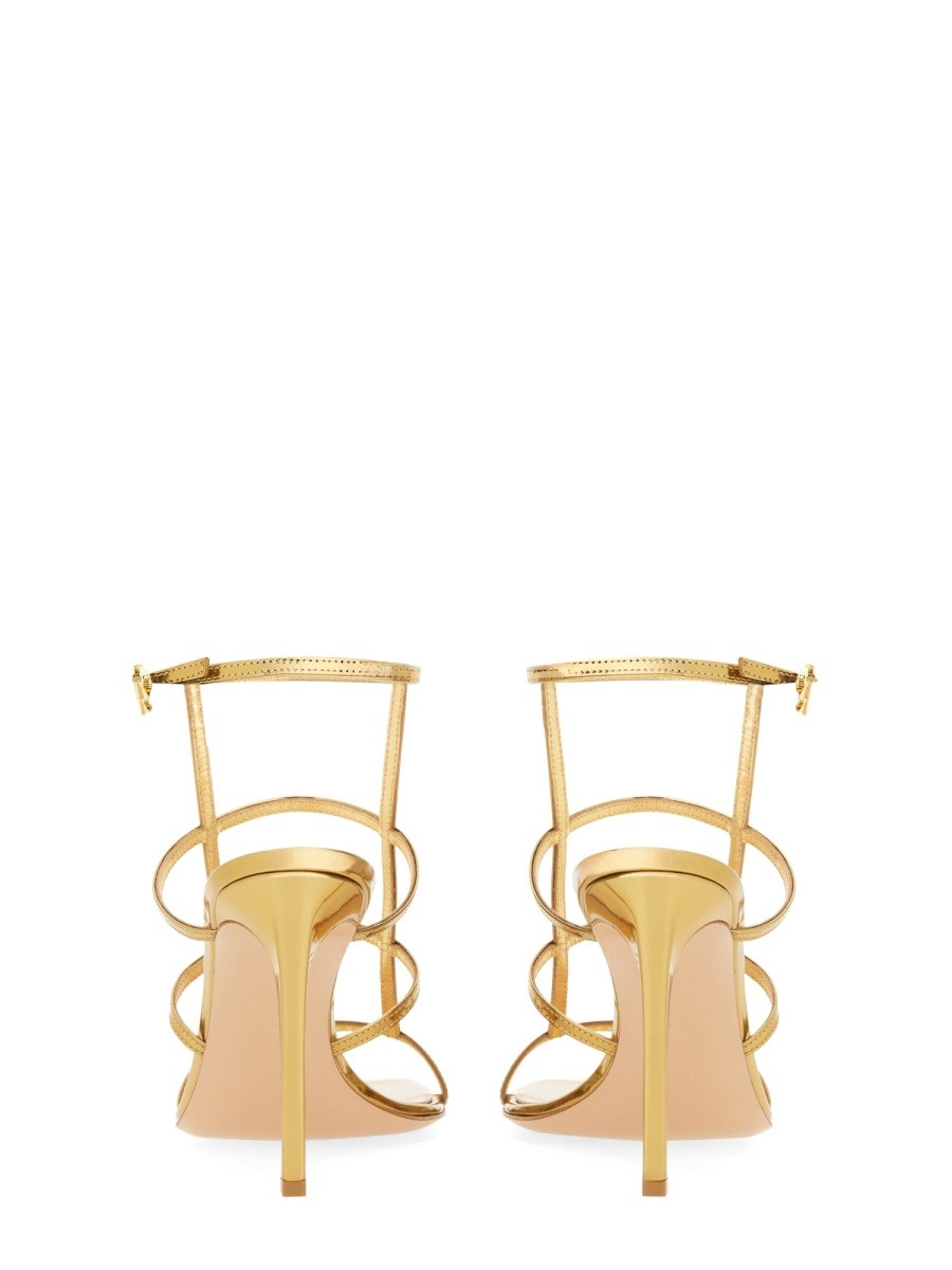 GIANVITO ROSSI - Woman - Gold - Heel