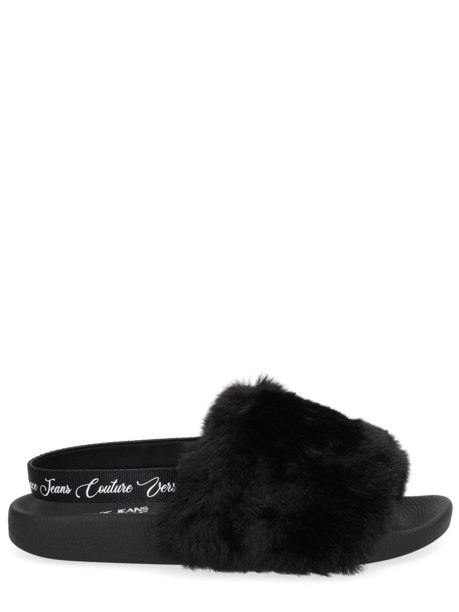 Versace Jeans Couture - Woman - Black - Sandal