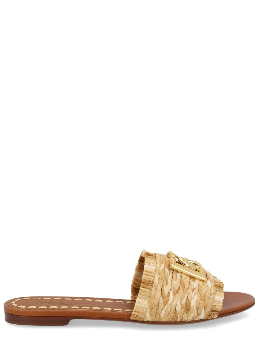 Dolce & Gabbana - Woman - Beige - Sandal