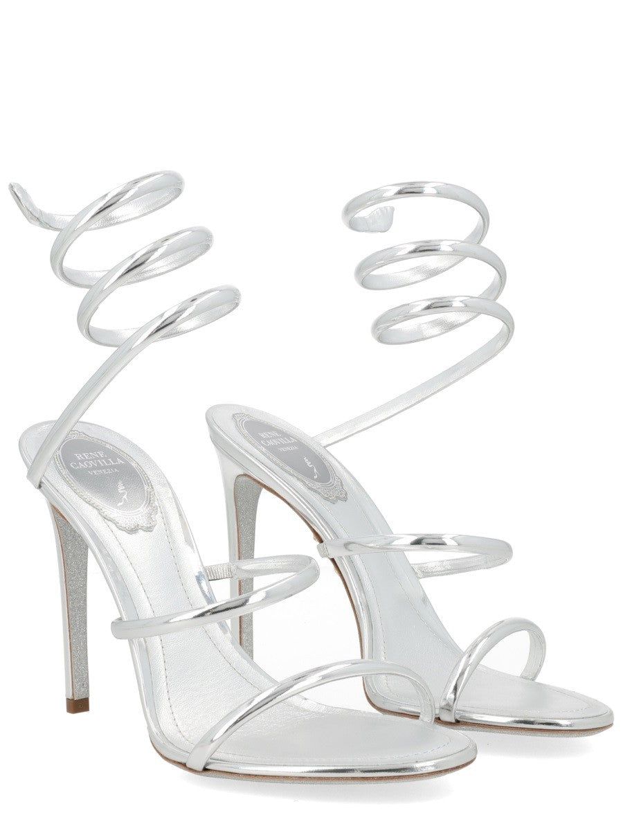 RENE CAOVILLA - Woman - Silver - Heel