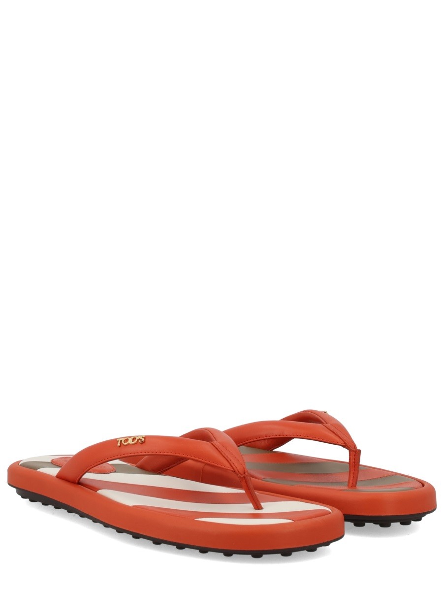 TOD'S - Woman - Orange - Flat
