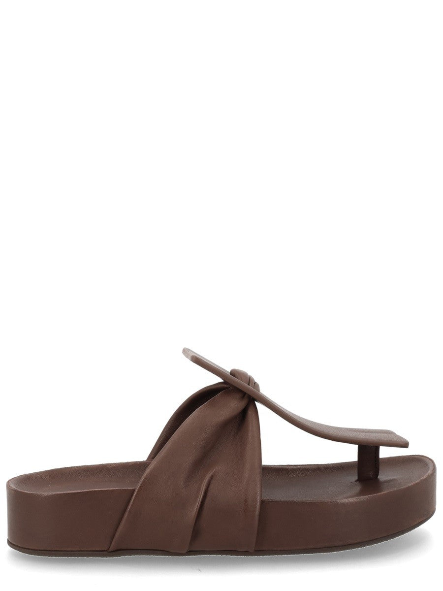 UMA WANG - Woman - Brown - Sandal