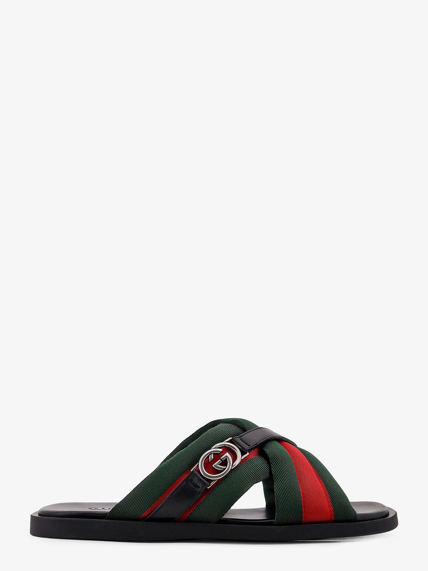 Gucci - Man - Vrv/Black - Flat Sandal