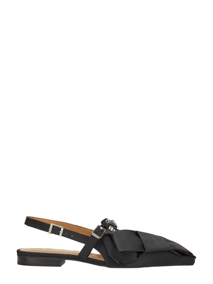GANNI - Woman - Black - Flat