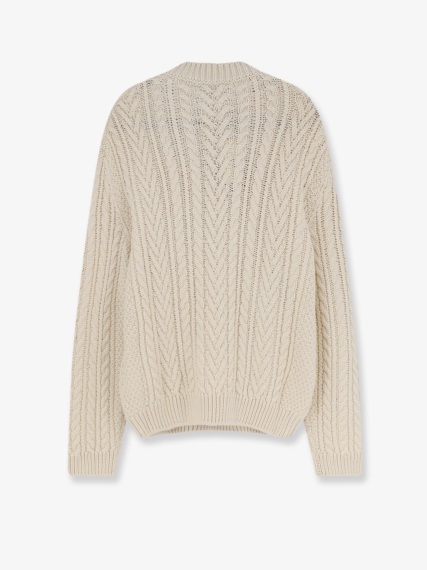 LORO PIANA - Man - Beige - Knit Sweater