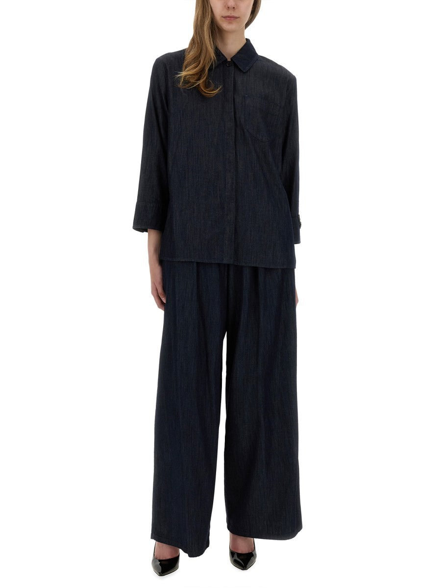 S MAX MARA - Woman - Blue - Shirt