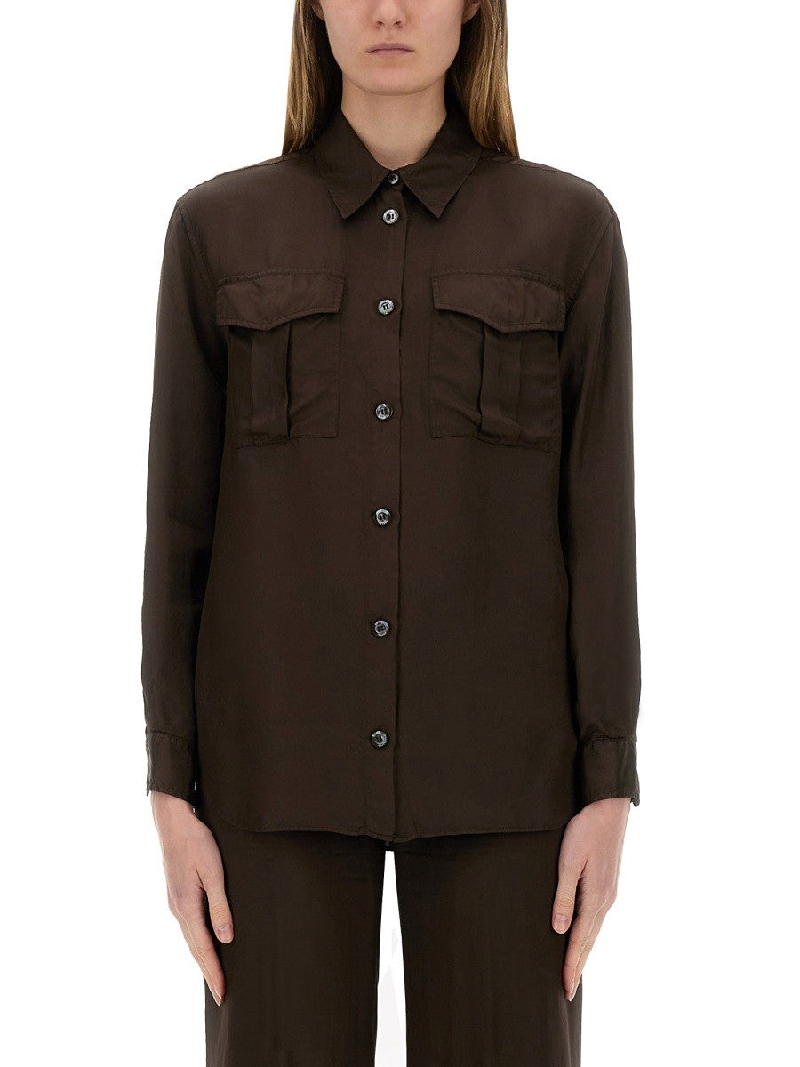 ASPESI - Woman - Brown - Shirt