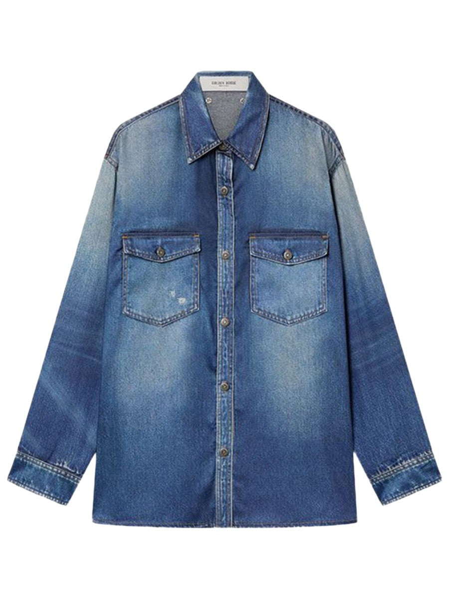 Golden Goose - Woman - Blue - Shirt