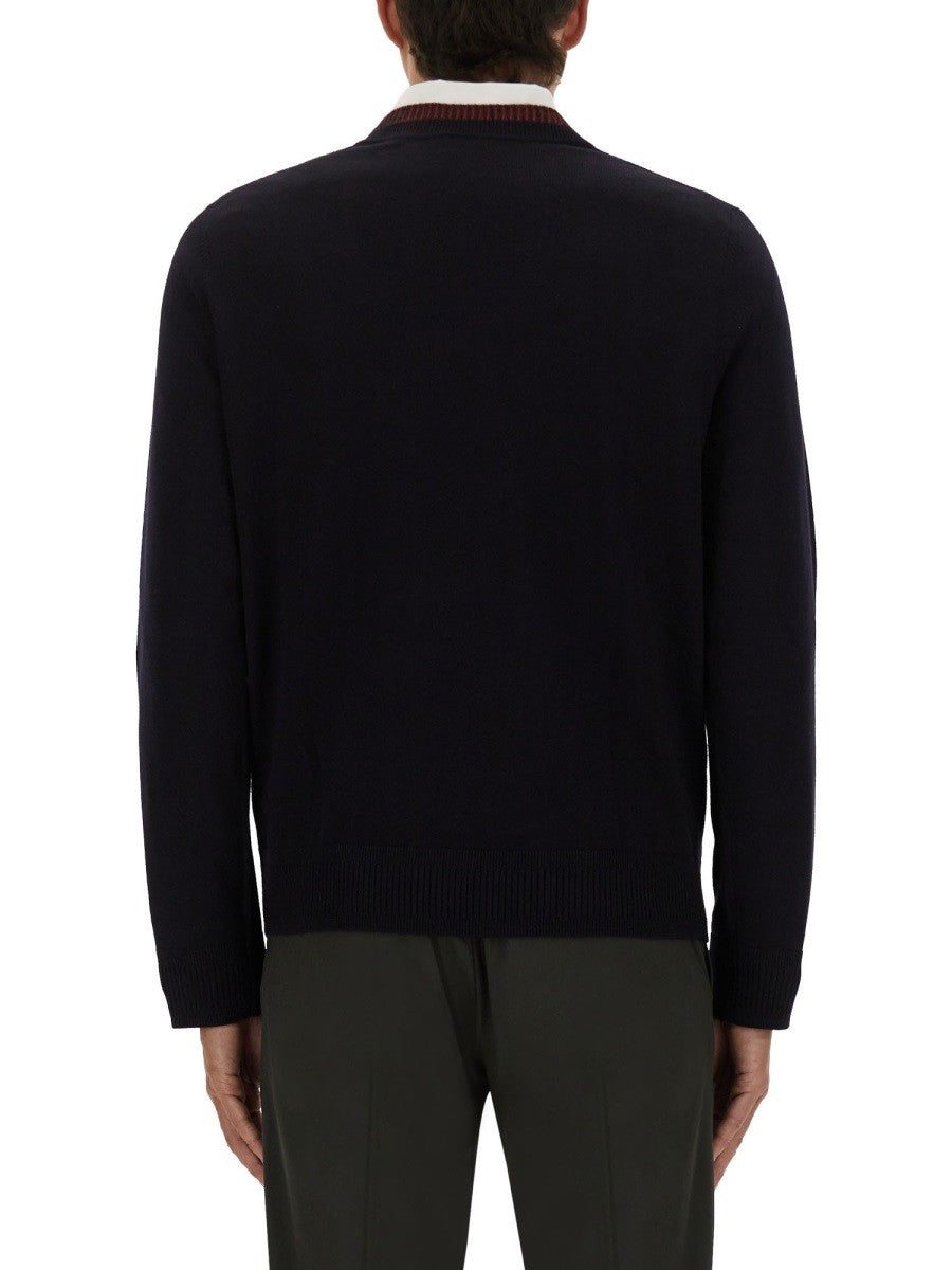 PS BY PAUL SMITH - Man - Blue - Sweater