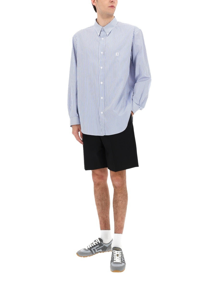 Balmain - Man - Blue - Shirt