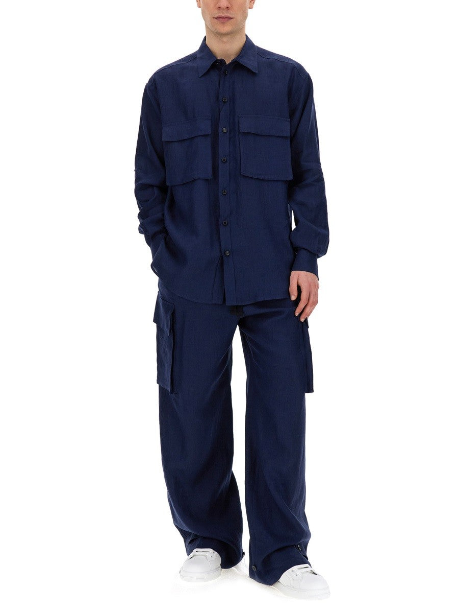 Dolce & Gabbana - Man - Blue - Shirt