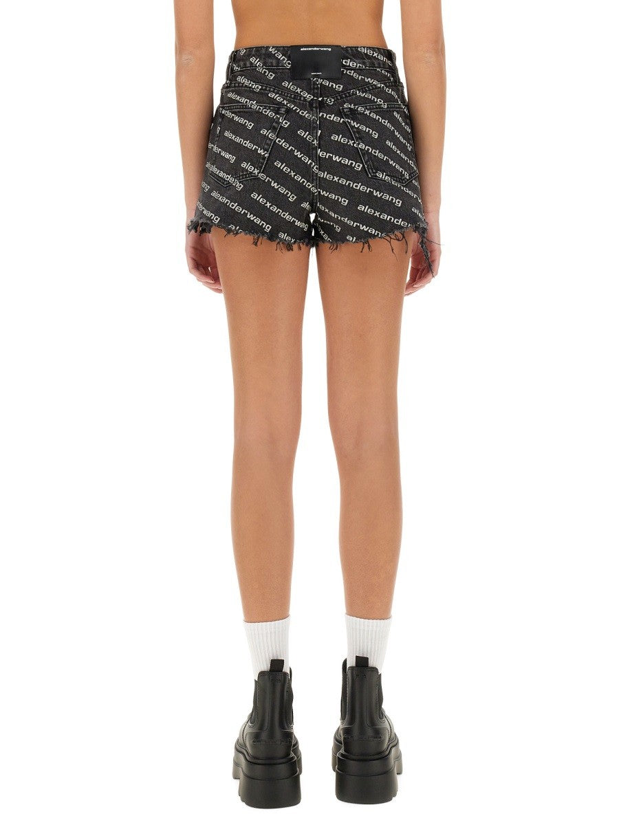 Alexander Wang - Woman - Grey - Shorts