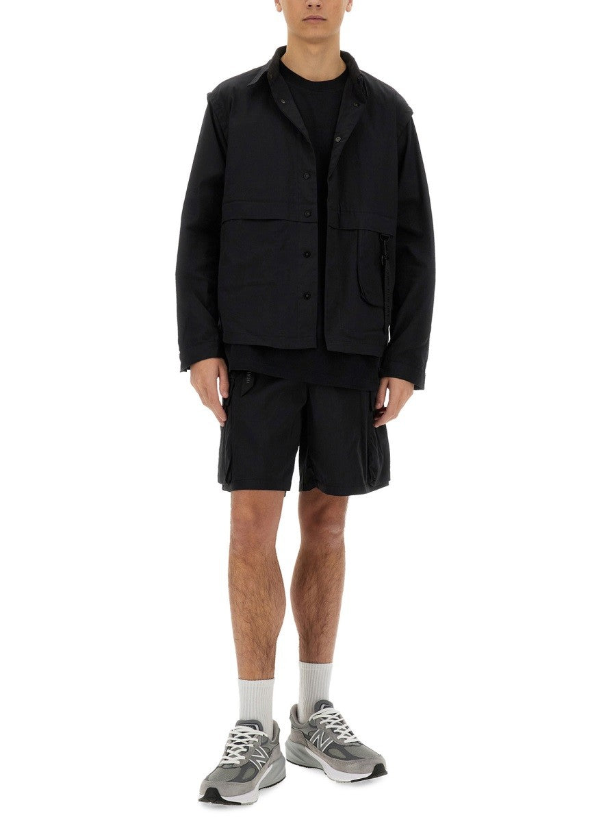 ALPHA INDUSTRIES - Man - Black - Shorts