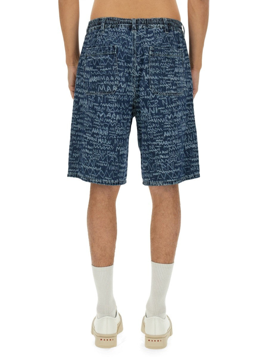 Marni - Man - Blue - Shorts