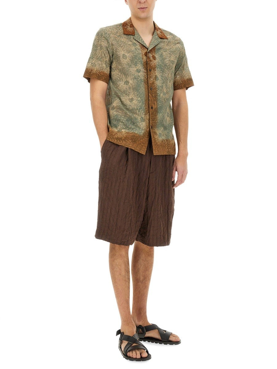 Dries Van Noten - Man - Brown - Shorts