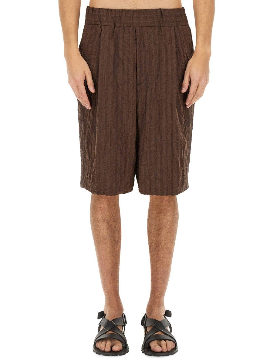 Dries Van Noten - Man - Brown - Shorts