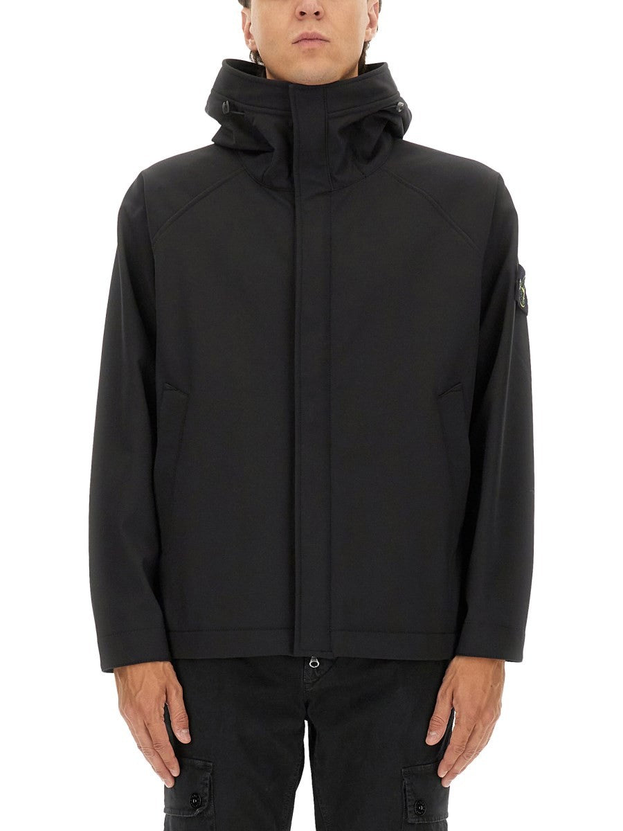 Stone Island - Man - Black - Blazer