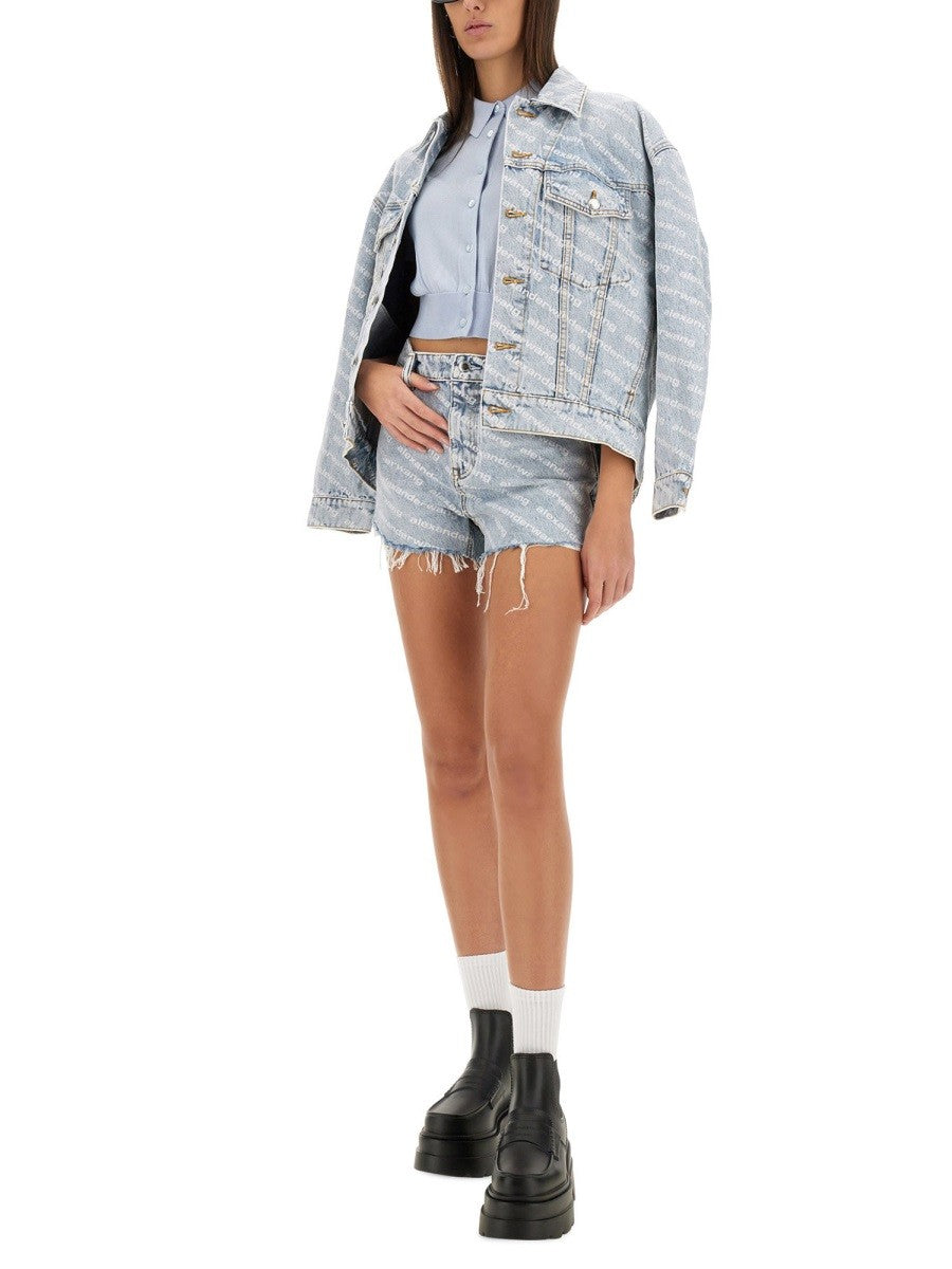 Alexander Wang - Woman - Blue - Shorts