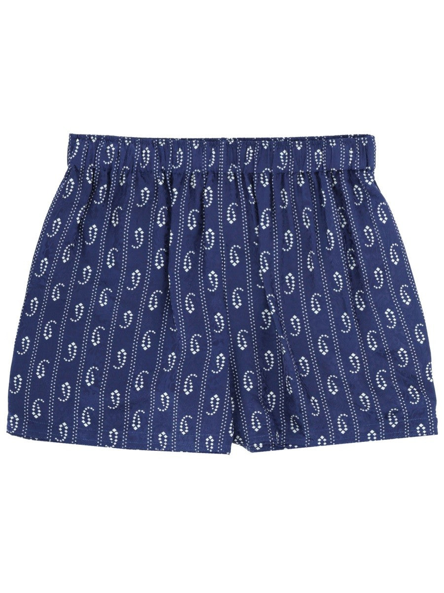 Tory Burch - Woman - Blue - Shorts