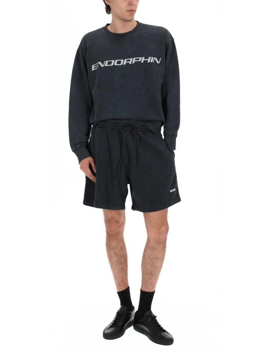 msgm - Man - Black - Shorts