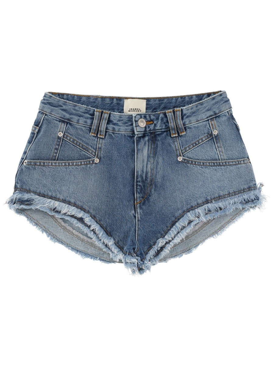 Isabel Marant - Woman - Blue - Shorts