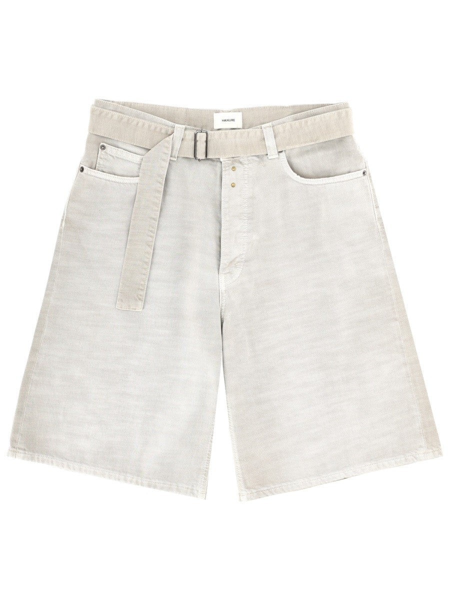 Haikure - Man - Beige - Shorts