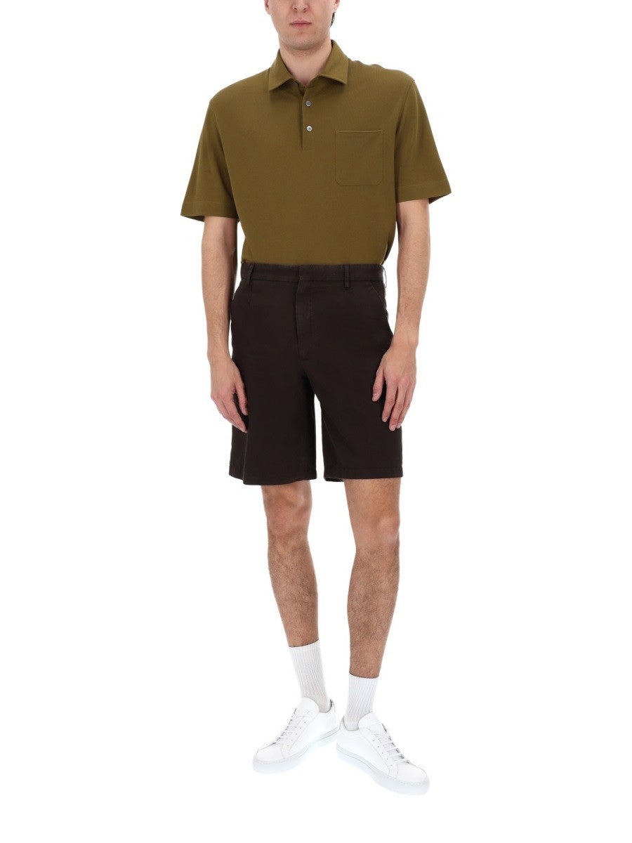Zegna - Man - Brown - Shorts