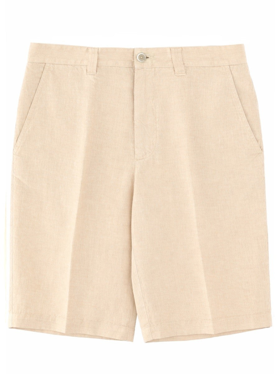 120% LINO - Man - Beige - Shorts