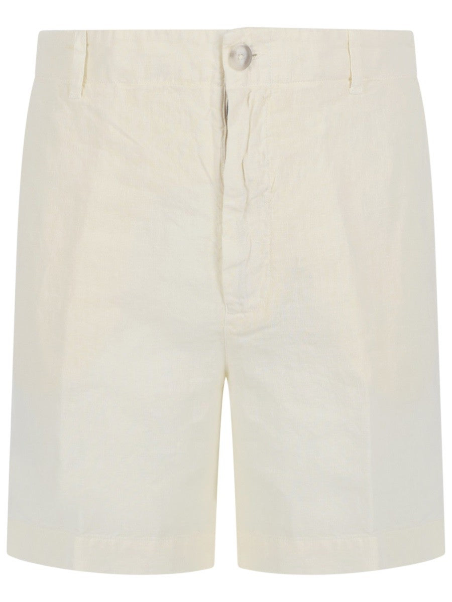 120% LINO - Man - Beige - Shorts
