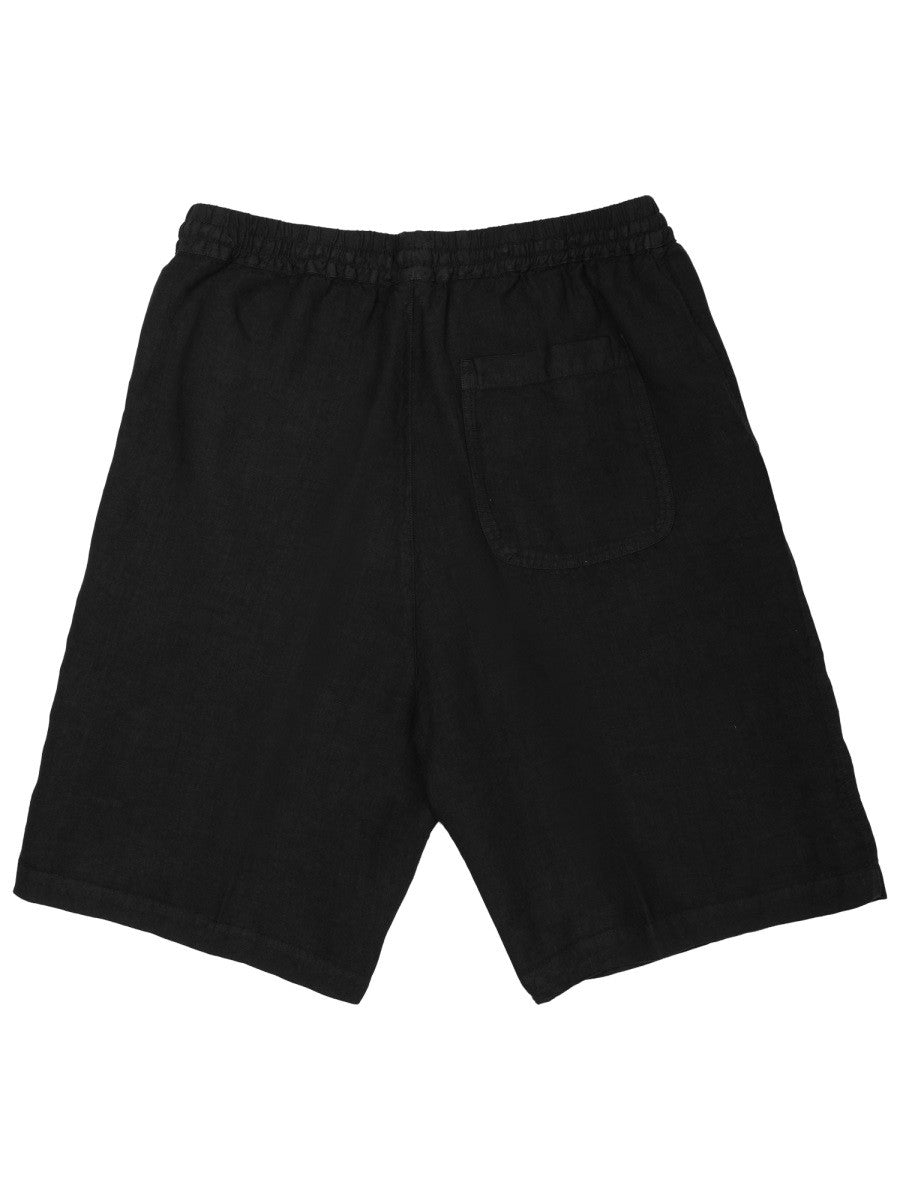 120% LINO - Man - Black - Shorts