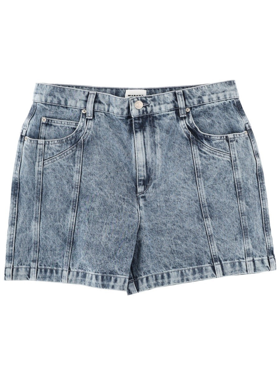 MARANT ETOILE - Woman - Blue - Shorts