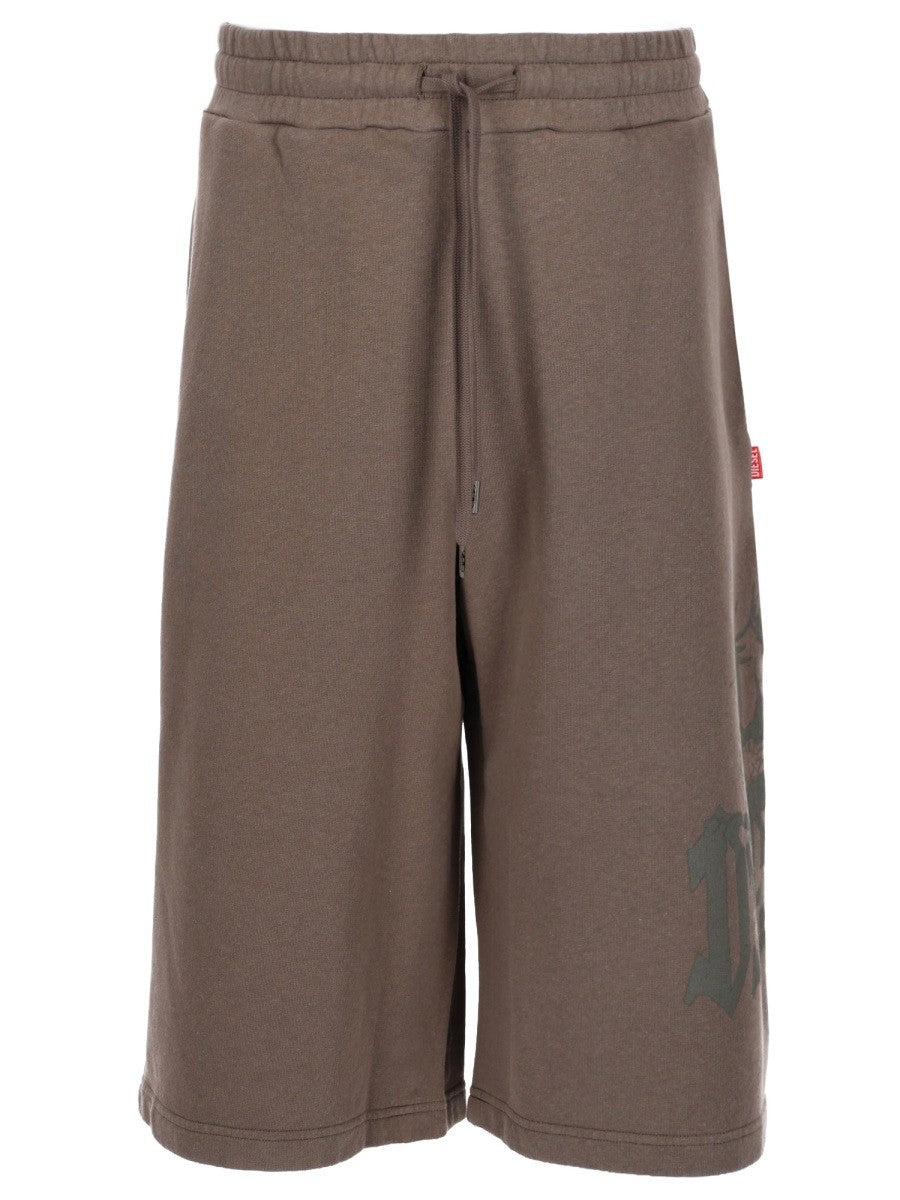 Diesel - Man - Brown - Shorts